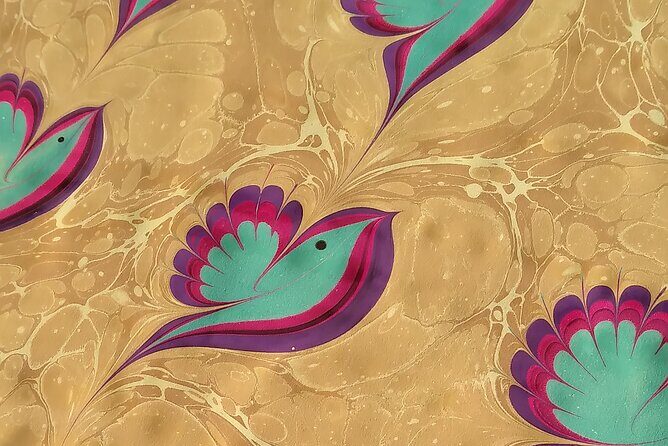 Turkish Marbling Paper Art Workshop - How the Experience Works