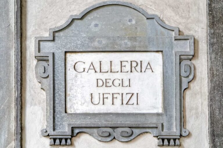 Uffizi Gallery: Small Group Tour - The Itinerary and What to Expect