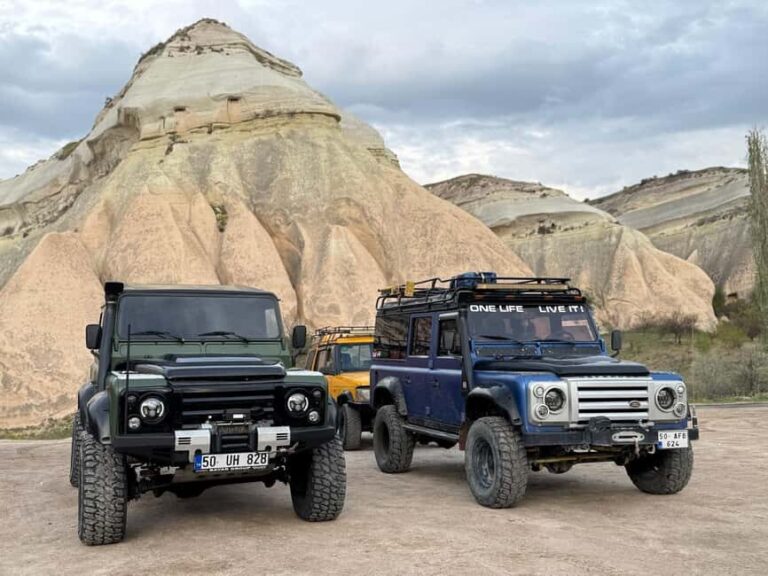Unforgettable Jeep Safari Experience Among the Fairy Chimneys of Cappadocia - The Route Options and What to Expect