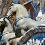 Unusual Perspectives of St Mark's Basilica and Museum - The Bronze Horses and Their Significance