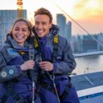 Up at The O2 Celebration Climb with Guide - The Climb Experience: Step by Step