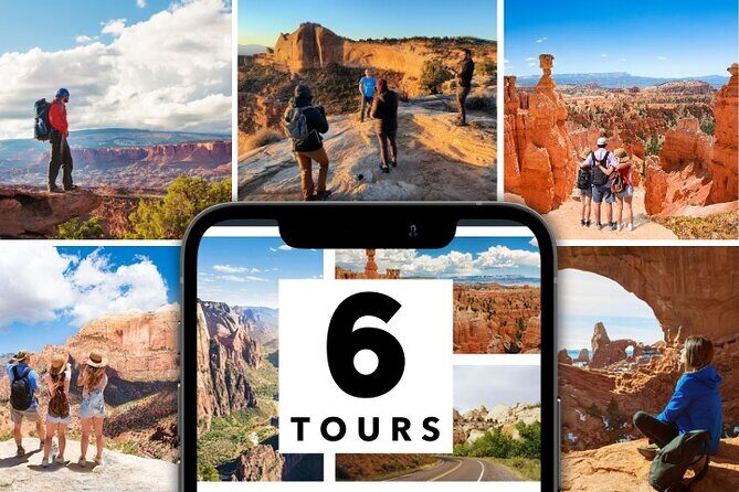 Utah Mighty 5 Adventure Bundle: 8 Self-Guided Audio Tours - Day-by-Day Breakdown of the Itinerary