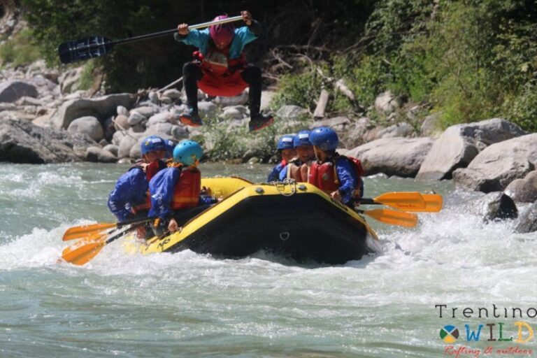 Val di Sole: Rafting for families on First River in Europe - The Scenery and Rapids