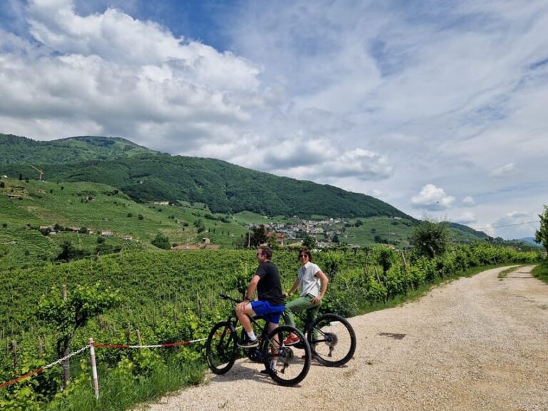 Valdobbiadene: Prosecco Express wine tasting and e-bike tour - The Bottom Line
