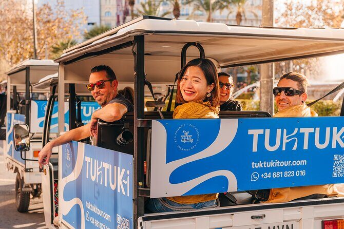 Valencia by Tuk Tuk i: Private tour 1 or 2 hours explore the city - A Detailed Look at the Itinerary