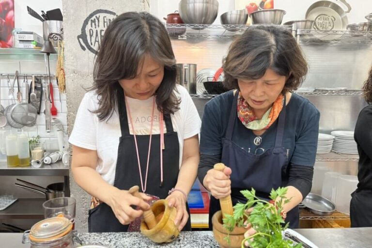 Valencia: Paella Workshop, Tapas and Ruzafa Market Visit - The Three Types of Paella