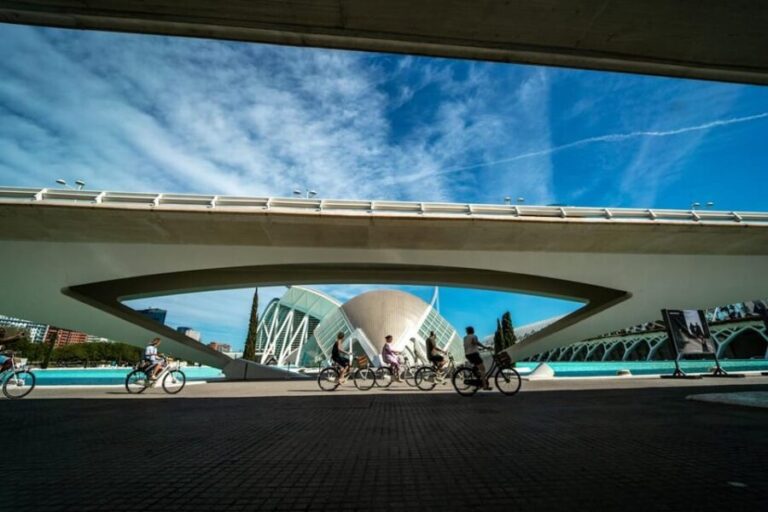 Valencia: Private City Tour on Bike with Drink Stop - The Futuristic City of Arts and Sciences