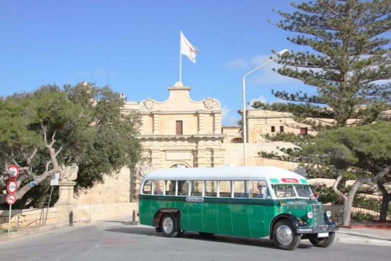 Valletta: Vintage Bus to Valletta, Sliema, Rabat & Mdina - FAQ: Your Practical Questions Answered