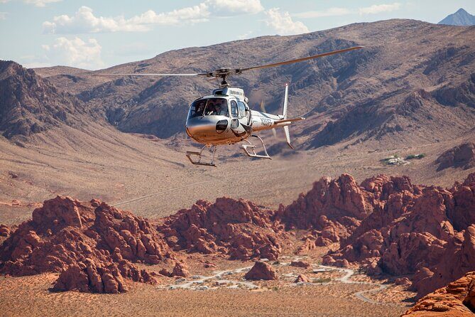 Valley of Fire Helicopter Tour and Landing with Champagne Toast - What Reviewers Say