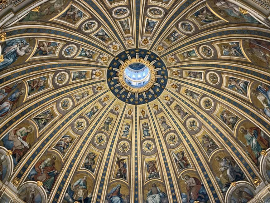 Vatican Full access: St.Peter's Basilica, Dome, Tombs+Audio - Comprehensive Breakdown of the Experience