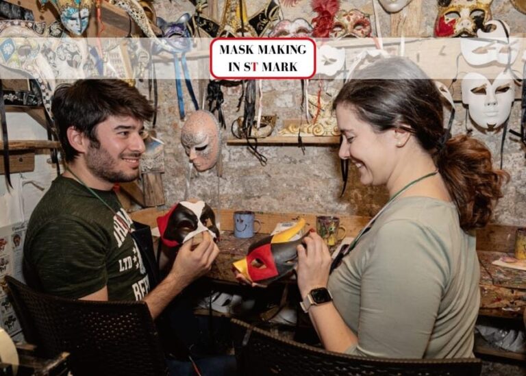 Venice: Carnival Mask Decoration Class at Casanova Prisons - Practical Details and Tips