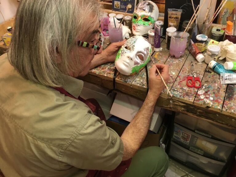 Venice: Carnival Mask Workshop - Who Would Love This?