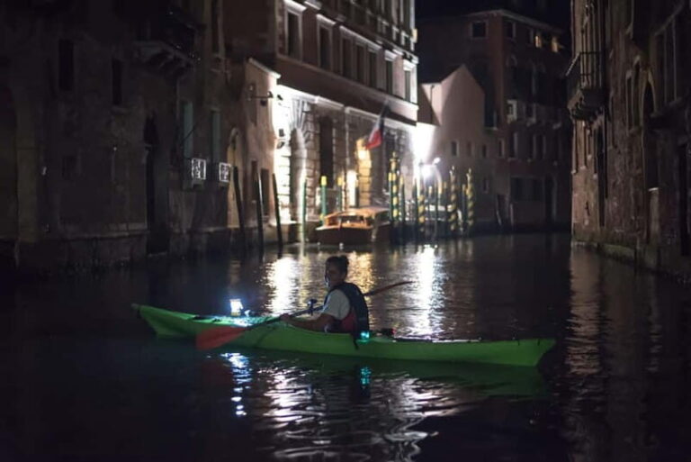 Venice: Night + Sunset Kayak Tour Kayak in the Canals - What to Expect from the Tour
