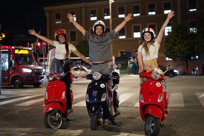 Vespa Scooter Night Tour in Rome with Professional Photographer - Practical Tips and Considerations