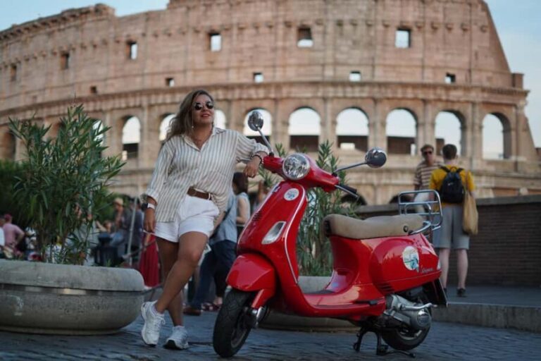 Vespa - Wine and Photography service in Rome - Who Will Love This Tour?