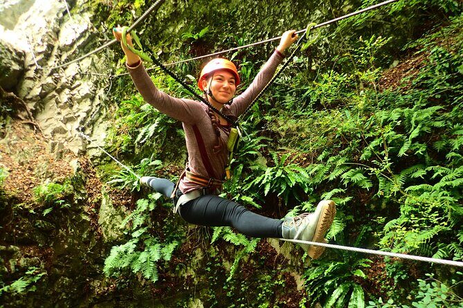 Via Ferrata "Rio Sallagoni" Climbing experience for everyone - The Group Experience and Guide Quality