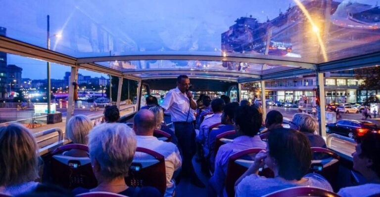 Vienna: Big Bus Night Tour by Open-Top Bus with Live Guide - What You Can Expect from the Tour