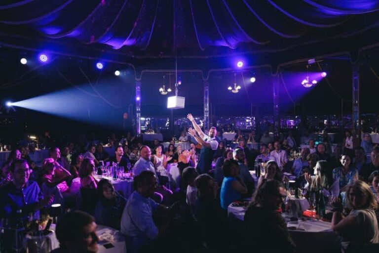 Vienna: Mirage Magic Dinner Show - The Food: An Integral Part of the Experience