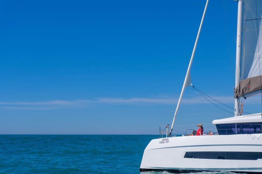 Vilamoura: Algarve Private Sunset Catamaran Charter - The Cave and Coastline Highlights
