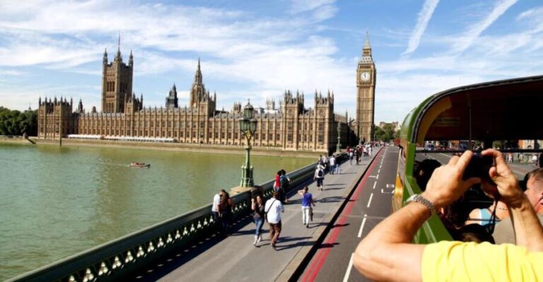 Vintage Double Decker Bus Tour & Thames River Cruise - The Value of the Tour