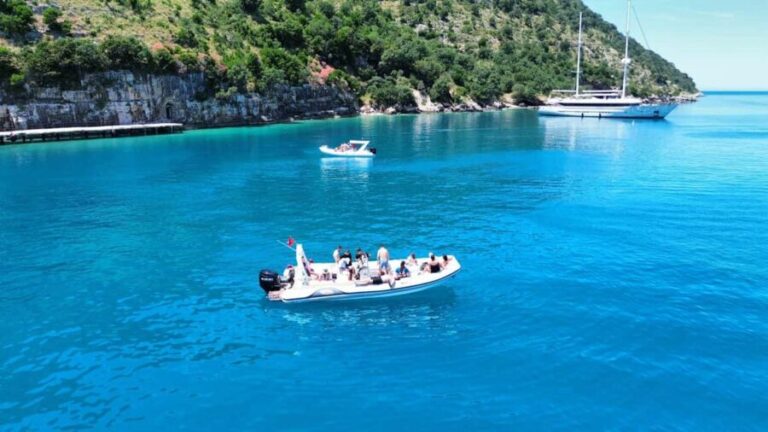 Vlore: Speedboat Adventure Sazan Island & Haxhi Ali Cave - What’s Included and Practical Info