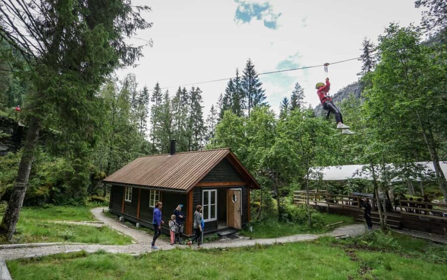 Voss High Rope Course: Mini & Micro Course - The Experience on the Course