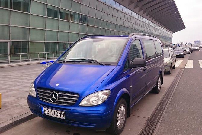 Warsaw Chopin Airport private transfer 5 to 8 passengers - Experience Breakdown