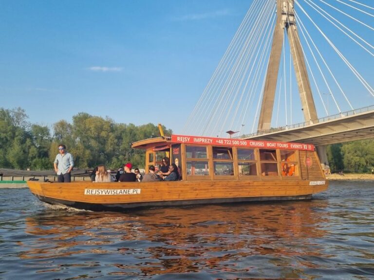 Warsaw: Evening Vistula Cruise with Welcome Drink - Why You’ll Love the Warsaw Vistula Evening Cruise