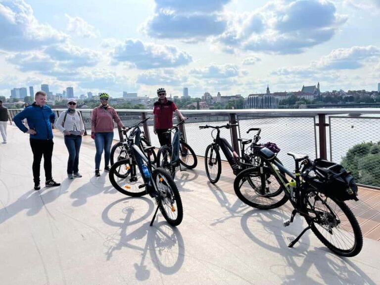Warsaw: Ride with Chopin, 3h E-Bike Tour with Guide - FAQ