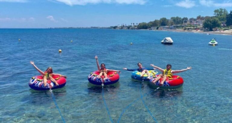 Water Tubing Adrenaline Pack - The Experience and Its Atmosphere