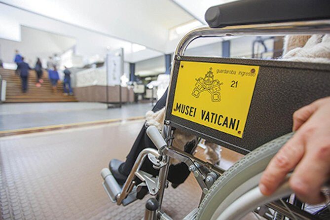 Wheel Chair Accessible Vatican Tour: the Museums, the Sistine Chapel, St.Peter's - What’s Included and What’s Not
