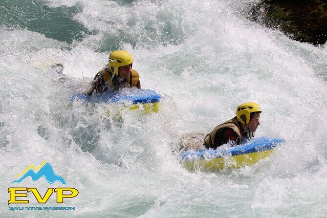 Whitewater swimming (Hydrospeed) on the Durance - The Equipment & Safety Measures
