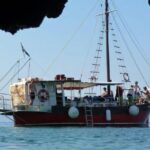 Wild bays of the Island of Krk and swimming with a pirate ship - The Pirate Ship Atmosphere