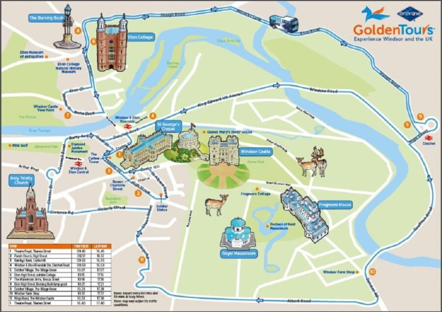 Windsor: Golden Tours Open Top Hop-on Hop-off Bus Tour - The Actual Experience: What You’ll Encounter