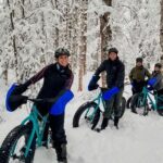 Winter Fat Biking Anchorage Tour - The Trail and Stops