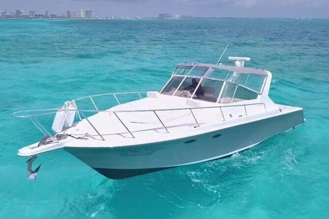 Yacht experience in Cancun: cruise, swim and sunset views - Detailed Breakdown of the Tour Itinerary