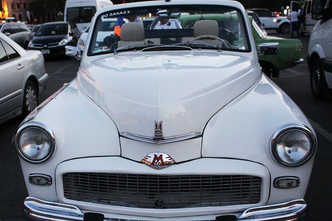 Yerevan city tour with drinks in a classic car with photography - The Itinerary in Detail