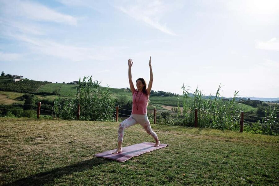 Yoga Lesson in the Langhe Region - The Landscape and Setting