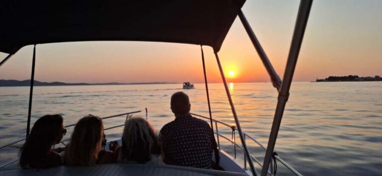 Zadar: Sunset Cruise by Vintage Boat with Wine and Snacks - Practical details and value
