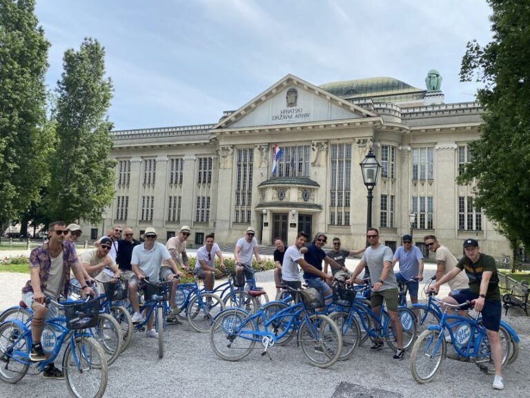 Zagreb: 2.5-Hour Highlights Bike Tour - What to Expect During the Tour