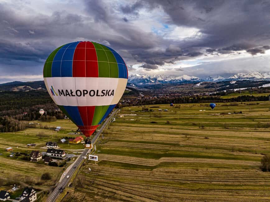 Zakopane: Tatra Mountains Balloon Flight Tour with Champagne - The Itinerary in Detail