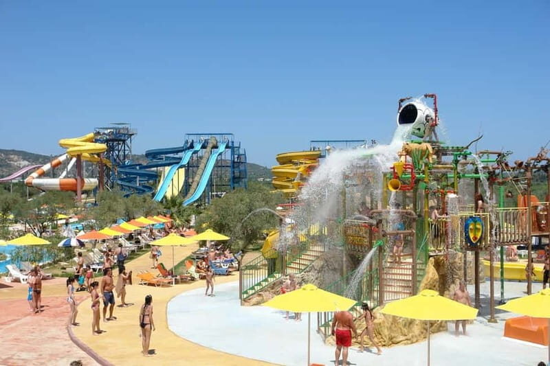 Zakynthos: Water Park Entrance Ticket with Transportation - Water Rides and Attractions