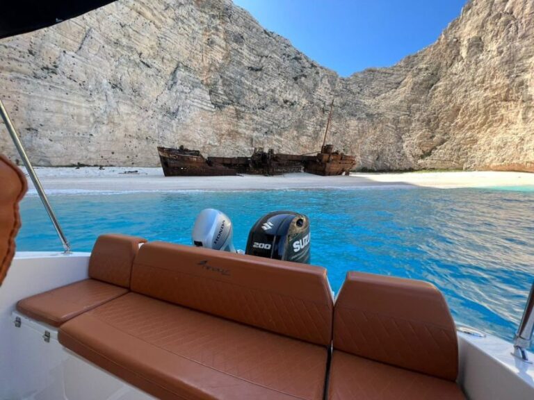 Zante Private Cruise to Shipwreck Beach & Blue Caves (max 9) - What’s Included and What to Expect