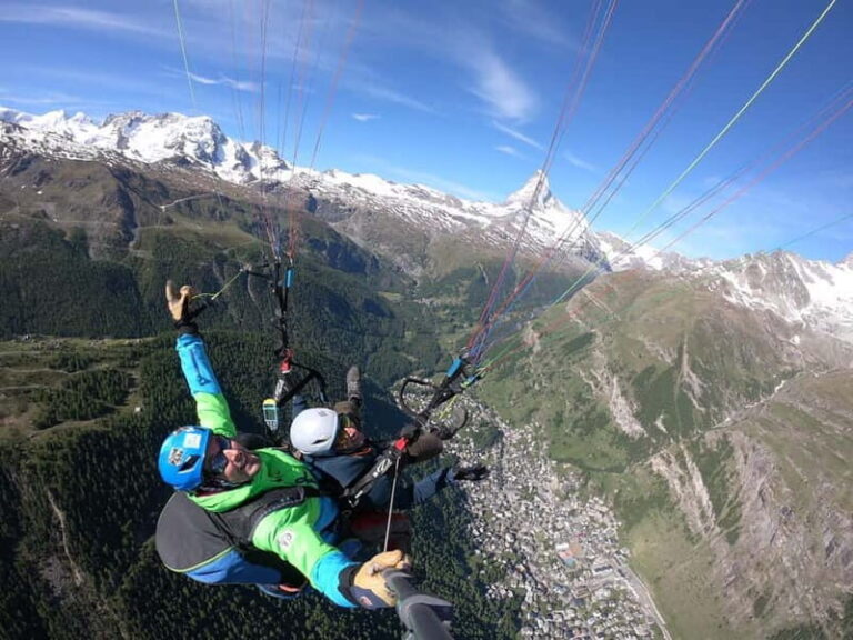 Zermatt: Tandem Paragliding Flight - Best Matterhorn Views - The Itinerary in Detail