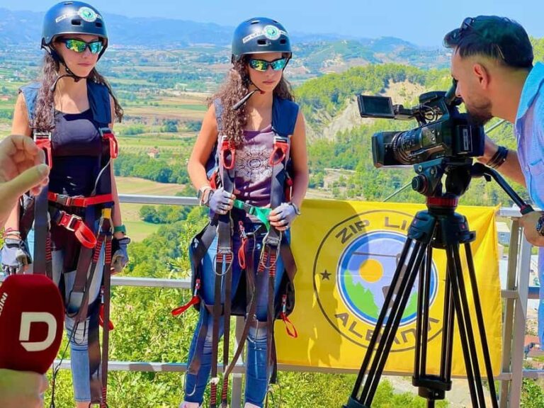 Zipline Tirana Adventure & Petrela Castle - With Transport - Discovering the Highlights of the Tour