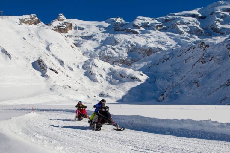 Zurich: Mount Titlis Snowmobile Adventure & Lucern Day Trip - Transportation, Timing, and Group Size