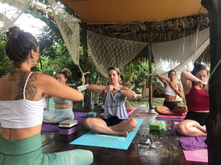 1 day of yoga with bike tour to the Cozumel cenote - The Day’s Itinerary in Detail