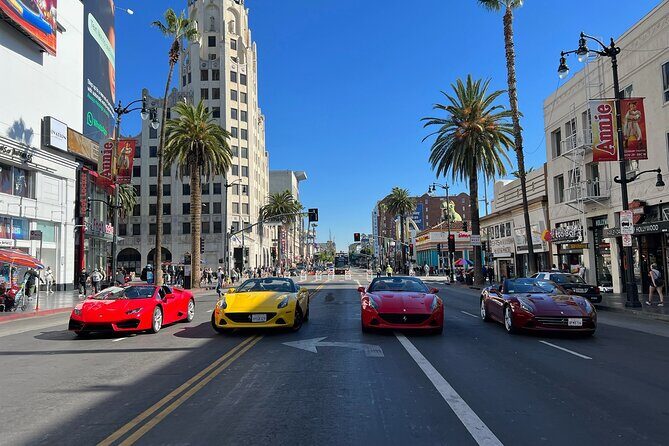 1 Hour Private Ferrari Drive From Beverly Hills to Hollywood - What’s Included and What’s Not