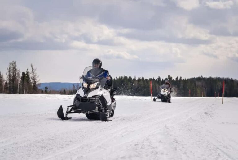 15 min. Tadoussac: Snowmobile Expedition in Saguenay Fjord - Key Points