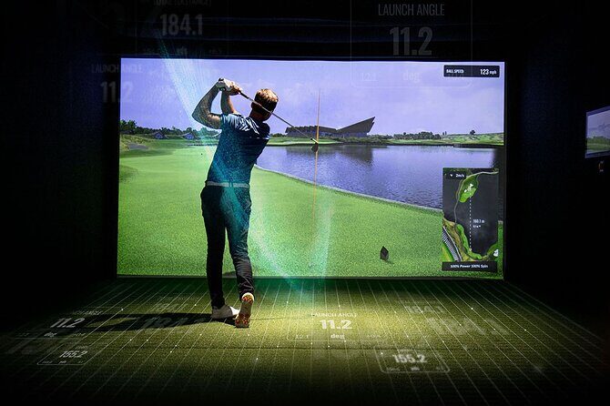 18 Holes of Indoor Golf with PGA Pro Golf Instruction - Key Points